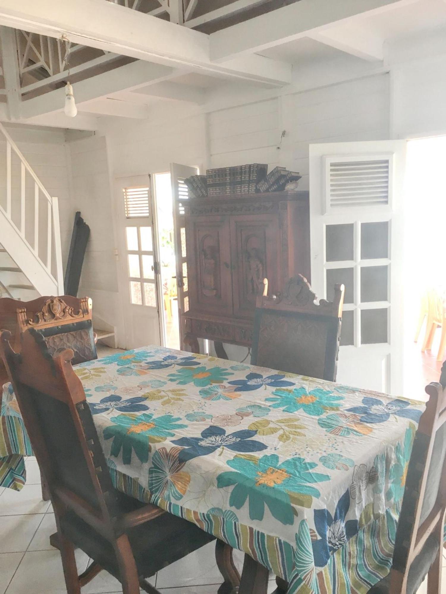 Villa Enchantee Avec Vue Sur Mer Et Piscine Au Carbet Le Carbet Dış mekan fotoğraf